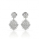 Brinco Estrela 126 Brilhantes 1,72ct 5,79g Ouro Branco 18k - Coleção Laisa