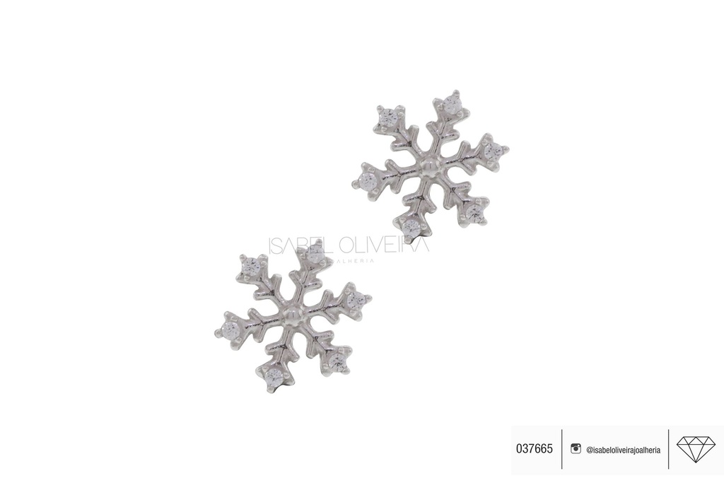 [037665] Brinco Kids · Ouro Branco 18k