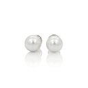 Brinco Over the Moon · Ouro Branco 18k