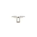 Case Tam 8 para Oura Ring 4 36 Brilhantes 0,52CT H VS2 4,55G Ouro Branco 18K - Yara Aued