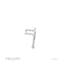 Case Tam 8 para Oura Ring 4 36 Brilhantes 0,52CT H VS2 4,59G Ouro Branco 18K - Coleçao Laisa