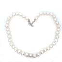 Colar 41 Perolas South Sea Redonda 11-12 MM com Extensores 59,87G 50CM Ouro Branco 18K - Coleçao Over The Moon