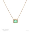 Colar Colombia Emerald 1,29 ct · Ouro Amarelo 18k