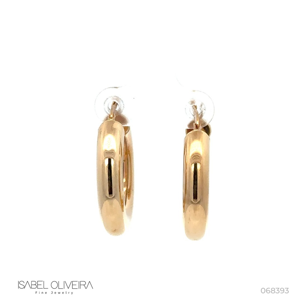 [068393] Argola 25mm Ouro Amarelo 18k