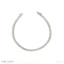 3,4-Pulseira Riviera 71 Brilhantes 2,44ct 6,60g Ouro Branco 18k - Coleção Rivieras