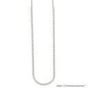 3-Colar Riviera 81 Brilhantes 2,63ct g VS1 com Extensor Bolinha 40cm 19,59g Ouro Branco 18k - Coleção Rivieras