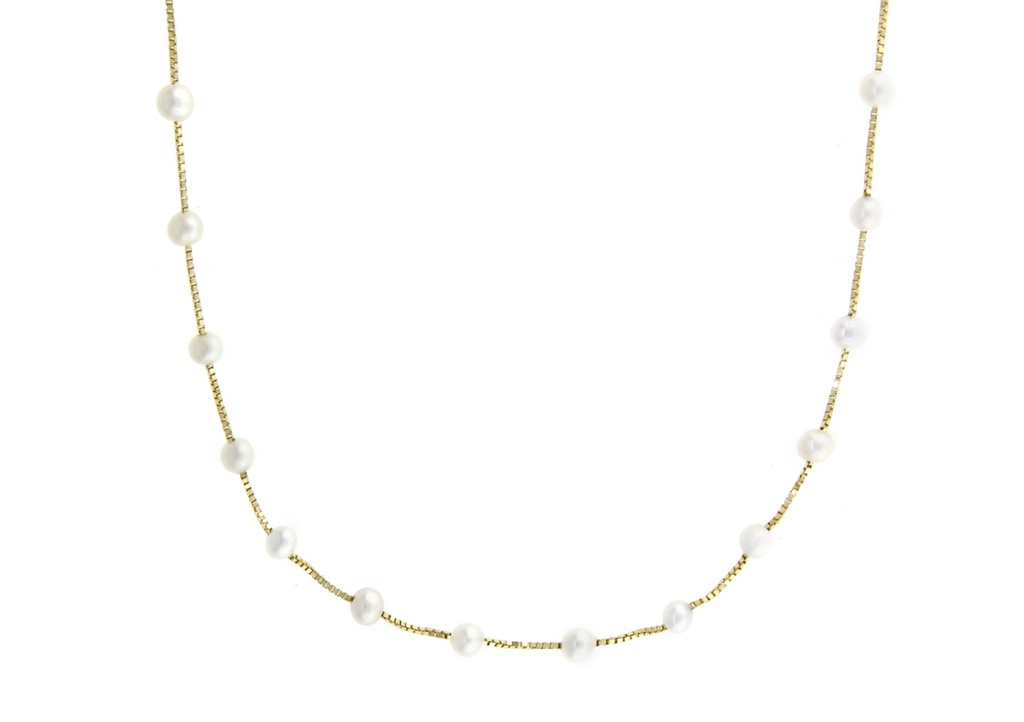 Colar Mademoiselle · Ouro Amarelo 18k