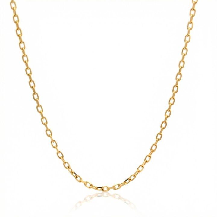 Corrente Cartier GG 60CM 8,0 a 8,60G Ouro Amarelo 18K - Coleçao Elos