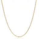 Corrente Cartier P 60cm 2,40 a 2,65g Ouro Amarelo 18k - Coleção Elos