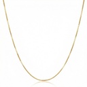 Corrente Veneziana M 45cm 1,70g a 2,0g Ouro Amarelo 18k - Coleção Elos