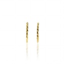 40-ARGOLA OCA FIO TORCIDO 3,40MM 5,33G OURO AMARELO 18K - COLEÇAO ARGOLAS DAILY