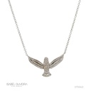 M-Colar Espírito Santo 127 Brilhantes 0,53ct g VS1 45cm 4,87g Ouro Branco 18k - Coleção Fe Santos