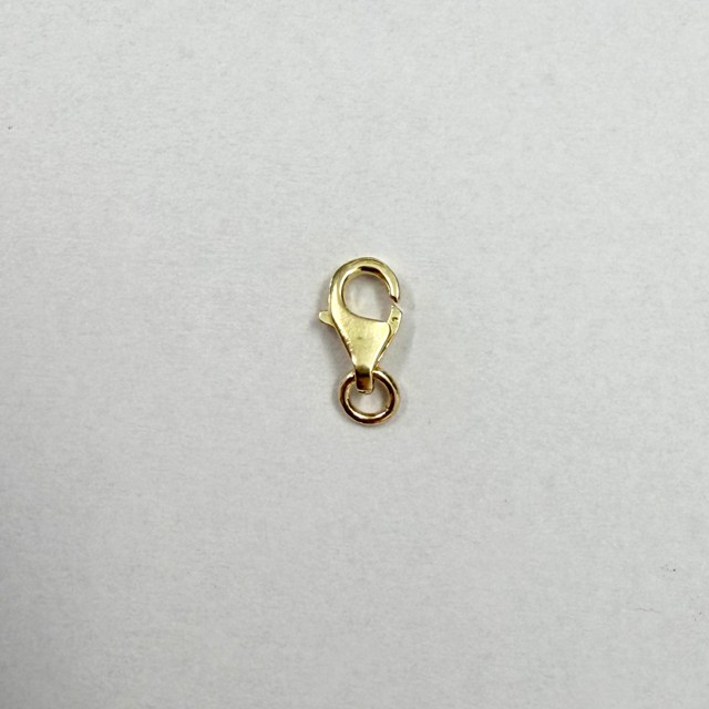 P-Fecho Lagosta 5x7mm 0,35g Ouro Amarelo 18k