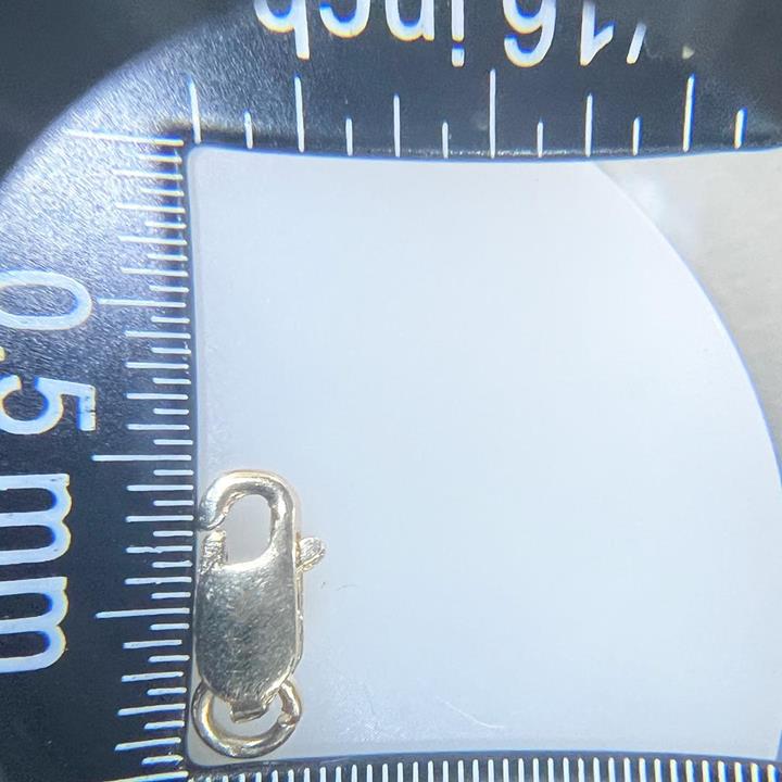 P-Fecho Mosquetão 8x3mm 0,30g Ouro Amarelo 18k