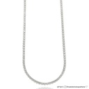 5-Colar Riviera 188 Brilhantes 10,38ct G/h VS1/VS2 50cm 20,63g Ouro Branco 18k - Coleção Rivieras