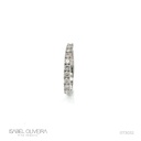 5-MEIA Aliança 10 Brilhantes 0,60CT H SI1 2,07G Ouro Branco 18K - Coleçao Soulmates