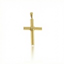 Pingente Cruz Oca 39mm 4,00g Ouro Amarelo 18k - Coleção Crucifixos