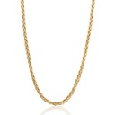 50-Corrente g Palmeira Fecho Boia 50cm 14,0g Ouro Amarelo 18k - Coleção Elos Power
