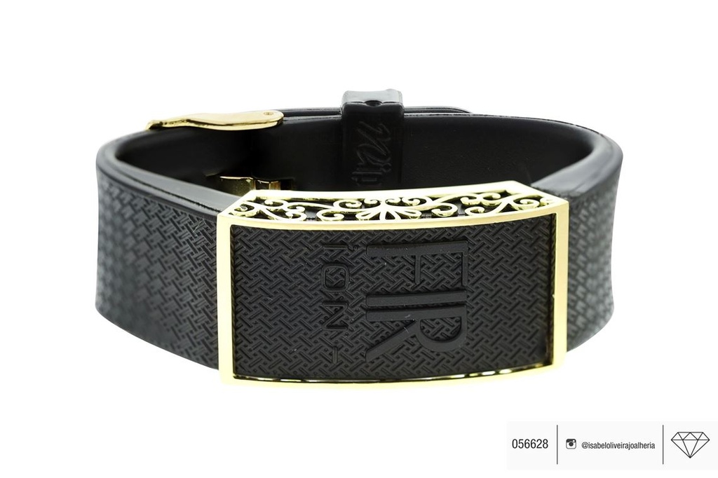 Pulseira Emborrachada Magnética Fr 40,70g Oa - Isabel Oliveira