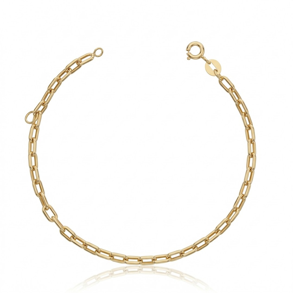 [041968] Pulseira Infantil Cartier 15cm 1,53g Ouro Amarelo 18k - Coleção Kids