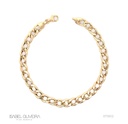 Pulseira Elo Groumet 21,5cm Ouro Amarelo 18k