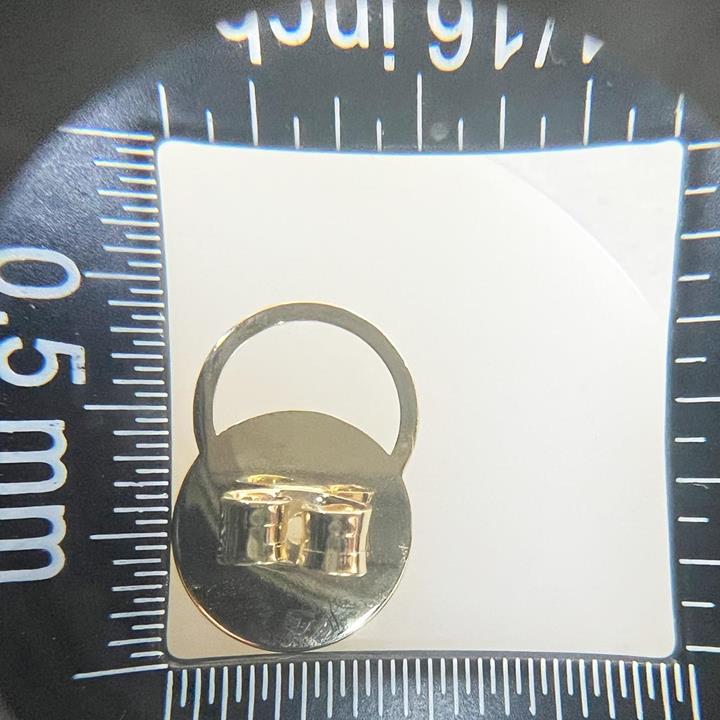 TARRAXA SUTIA 10MM 0,92G OURO AMARELO 18K