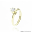 70-Anel Solitário Brilhante 0,73ct H VVS2 4,43g Ouro Amarelo 18k - Certificado EGL1701263929