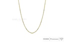 Corrente Veneziana GG 45CM 3,70G a 4,20G Ouro Amarelo 18K - Coleçao Elos