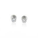 Brinco Solitário Only You 1,60 ct · Ouro Branco 18k