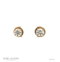 80-BRINCO Solitario 2 Brilhantes 1,60CT G VS2 2,36G Ouro Amarelo 18K - Egl 1701783936/1701774330 - Coleçao Only You