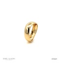 Anel Onda 6mm 4,10g Ouro Amarelo 18k - Coleção Minimalista