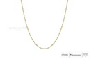 Corrente Cartier G 50cm 5,25 a 6,0g Ouro Amarelo 18k - Coleção Elos
