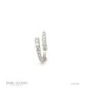 Anel Torcido Degrade 12 Brilhantes 0,72CT H VS2 2,87G Ouro Branco 18K - Coleçao Laisa