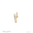 Anel Torcido Degrade 12 Brilhantes 1,85CT H VS2 4,32G Ouro Amarelo 18K - Coleçao Laisa