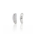 Anel Triplo 136 Brilhantes 1,57ct 8,42g Ouro Branco 18k - Coleção Laisa