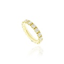 15-Aliança Inteira 16 Brilhantes 2,37ct g VS2 5,30g Ouro Amarelo 18l - Coleção Soulmates