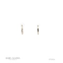 Argola Lisa 11,4mm Ouro Branco 18k