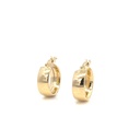 Argola Lisa 15,7mm Ouro Amarelo 18k