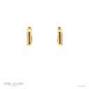 Argola Quadrada 9,9mm Ouro Amarelo 18k