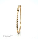 Bracelete 15 Brilhantes 0,52ct 6,05g 16cm Ouro Amarelo 18k - Coleção Laisa