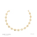 Pulseira Riviera 15 Diamantes Fancy 6,34ct 18cm 10,49g Ouro Amarelo 18k - Coleção Rivieras