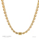 Colar Riviera 79 Diamantes Fancy 23,70CT 45CM 30,22G Ouro Amarelo 18K - Coleçao Rivieras