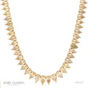 Colar Riviera 61 Diamantes Fancy Gota 24,97CT 67 Brilhantes 2,32CT 45,50CM 34,42G Ouro Amarelo 18K - Coleçao Rivieras