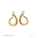 Brinco Gota 32 Brilhantes 0,77CT 5,93G Ouro Amarelo 18K - Coleçao Laisa