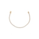 19-Pulseira Riviera 40 Brilhantes 7,78ct 18cm 8,30g Ouro Amarelo 18k - Coleção Rivieras