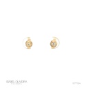 Brinco 2 Brilhantes 0,10ct 0,79g Ouro Amarelo 18k - Coleção Only You