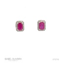 Brinco Red to Wear 1,26 ct · Ouro Branco 18k