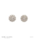 Brinco 74 Brilhantes 0,94ct 2,83g Ouro Branco 18k - Coleção Laisa