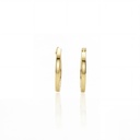 Argola 20mm Ouro Amarelo 18k