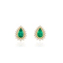 Brinco Brazilian Emerald 2,61 ct · Ouro Amarelo 18k